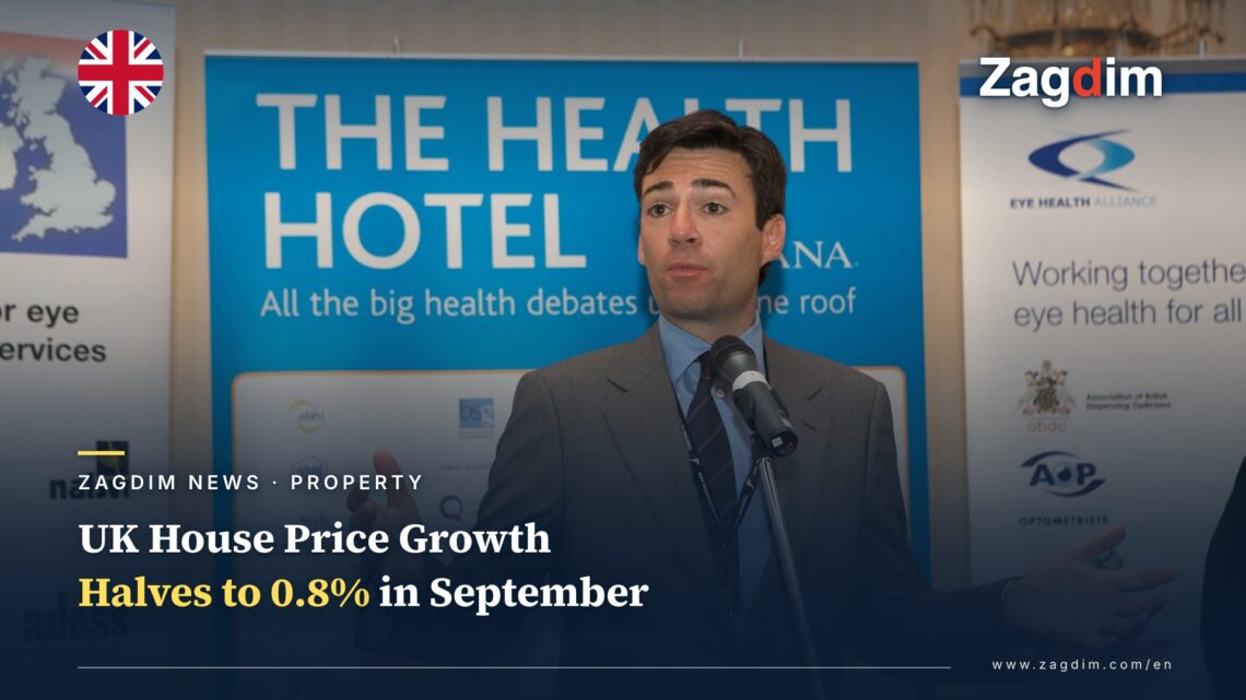 UK politician Andy Burnham speaking at a public event, illustrating the story on UK annual house price growth halving to 0.8%