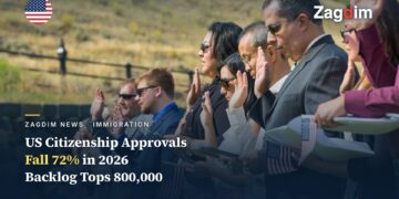 美國公民入籍核准2026年暴跌72%
