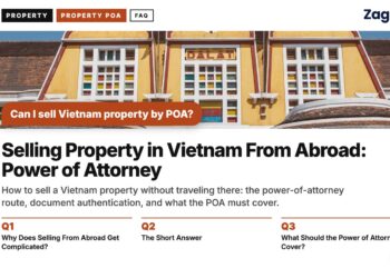 Dalat railway station yellow colonial facade, illustrating Selling Property in Vietnam From Abroad: Power of Attorney