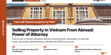 Dalat railway station yellow colonial facade, illustrating Selling Property in Vietnam From Abroad: Power of Attorney