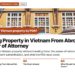 Dalat railway station yellow colonial facade, illustrating Selling Property in Vietnam From Abroad: Power of Attorney