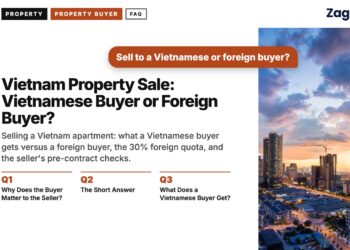 Da Nang skyline aerial view at sunset, illustrating Vietnam Property Sale: Vietnamese Buyer or Foreign Buyer?