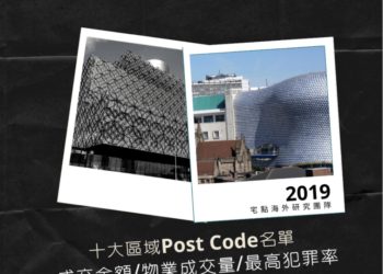 英國伯明翰BIRMINGHAM十大區域Post Code名單(成交金額/物業成交量/最高犯罪率)