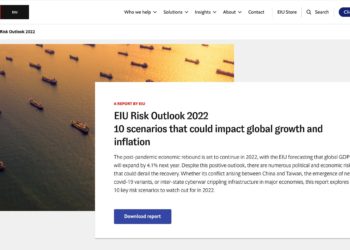 經濟學人智庫EIU2022年風險展望報告