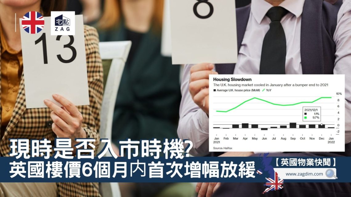 現時是否入市時機? 英國樓價6個月内首次增幅放緩