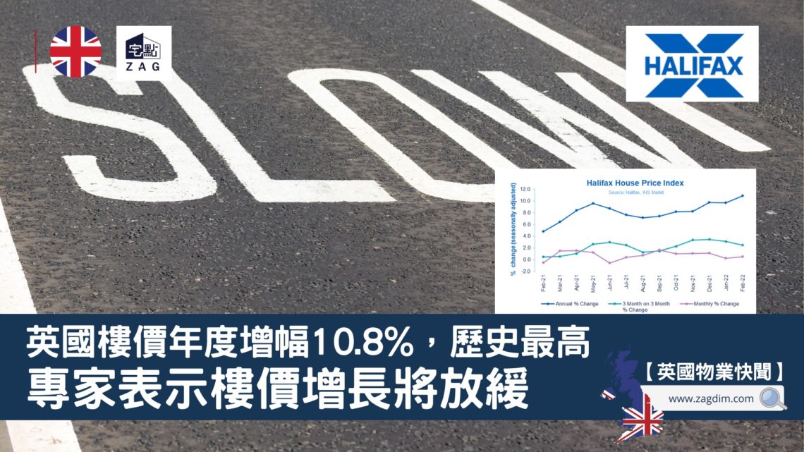 英國樓價年度增幅10.82007年以來最高未來-Zagdim宅點