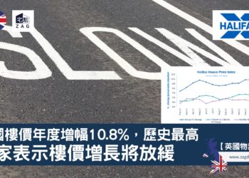 英國樓價年度增幅10.82007年以來最高未來-Zagdim宅點