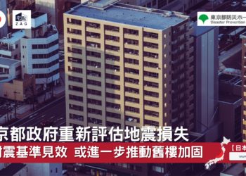 東京都政府重新評估地震損失-Zagdim-宅點