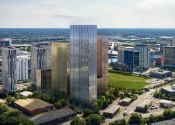 英國曼徹斯特MediaCity大型住宅項目全新一期X1 Platinum Tower