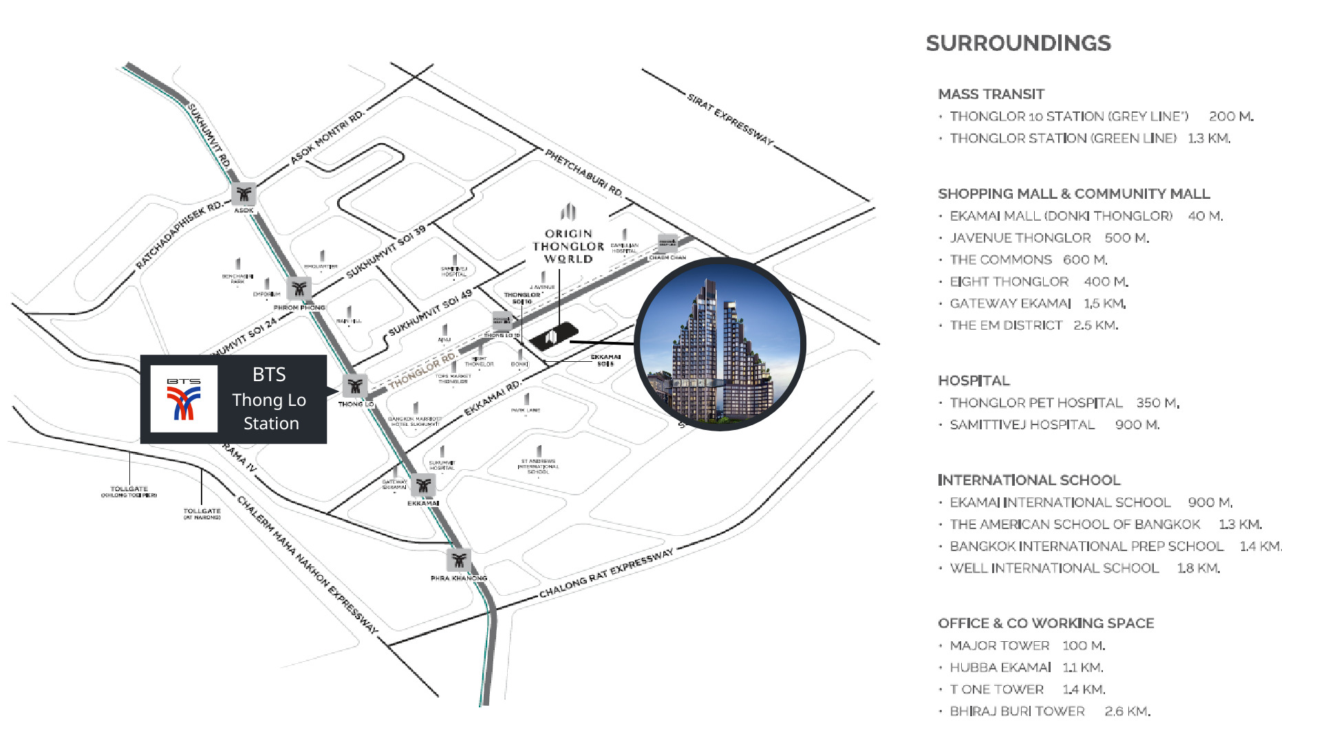 泰國曼谷Thonglor 綜合住宅項目Origin Thonglor World