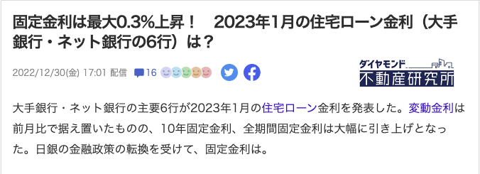 日本固定按揭利率新聞