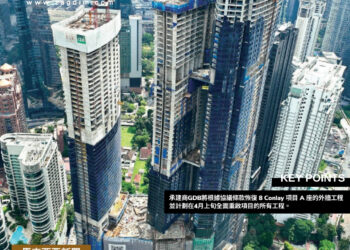 馬來西亞未來地標8 Conlay 復工