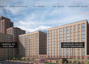 英國曼徹斯特 M3 全新項目 Waterhouse Gardens