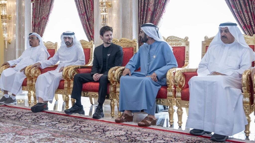 Telegram 創辦人 Pavel Durov 長居在杜拜