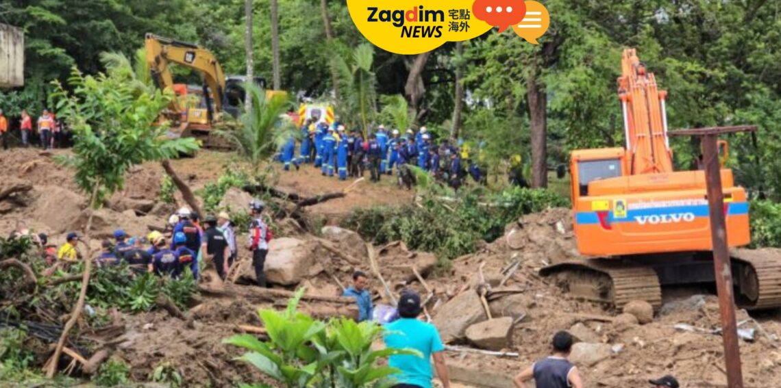 普吉島面對歷史最大降雨 洪水山泥傾瀉 奪去13人性命 (洪水受災地區分佈)