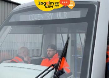 英國首個輕軌道(考文垂 Coventry Very Light Rail, CVLR)