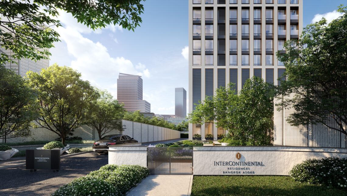 曼谷阿索克洲際公寓：于市中心打造88間超豪華私人居所
