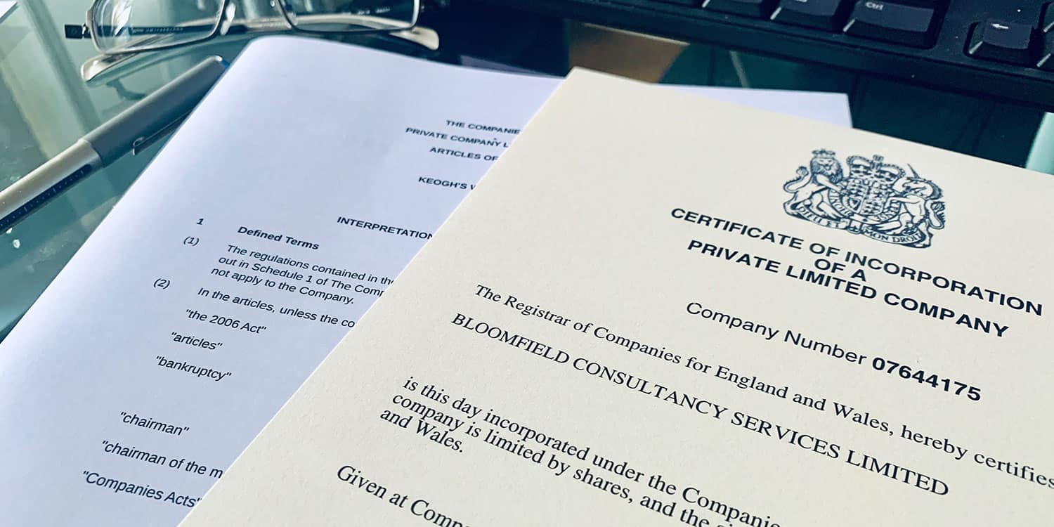 uk company docs example