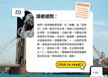 讀者來信:移居英國選劍橋還是伯明罕?一家四口+4隻貓,預算 80 萬鎊該怎麼挑