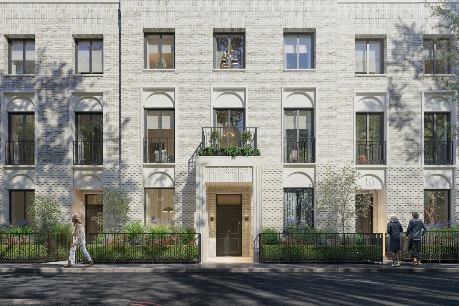 Duke's Row 外立面 CGI(建商示意圖)