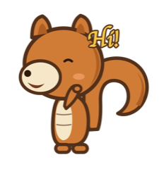 Zagdim 松鼠向你揮手說 Hi