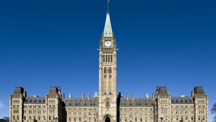 Centre Block and the Peace Tower, Parliament Hill, Ottawa