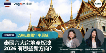 CBRE泰國六大房地產板塊出現哪些新方向？
