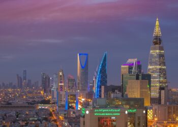 Riyadh Skyline is growing. Dated February 2018