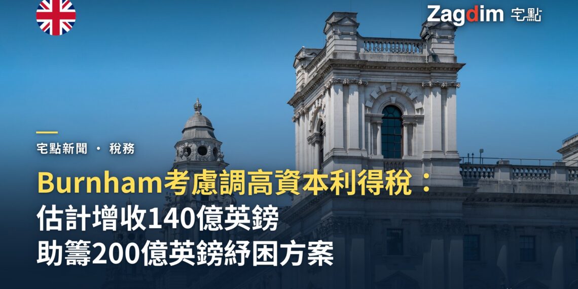 倫敦白廳的英國財政部大樓