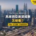 吉隆坡高樓群與高速公路全景,配馬來西亞房貸成數主題