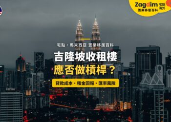 暮色中的吉隆坡雙子塔與城市天際線,配收租樓槓桿主題