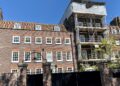Brick period houses on Upper Terrace in Hampstead, London