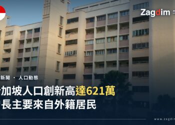 新加坡後港(Hougang)Lorong Ah Soo 組屋(HDB)住宅樓,反映新加坡以公共住宅為主的居住型態