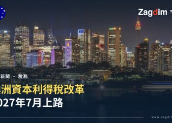 雪梨中央商業區夜景天際線