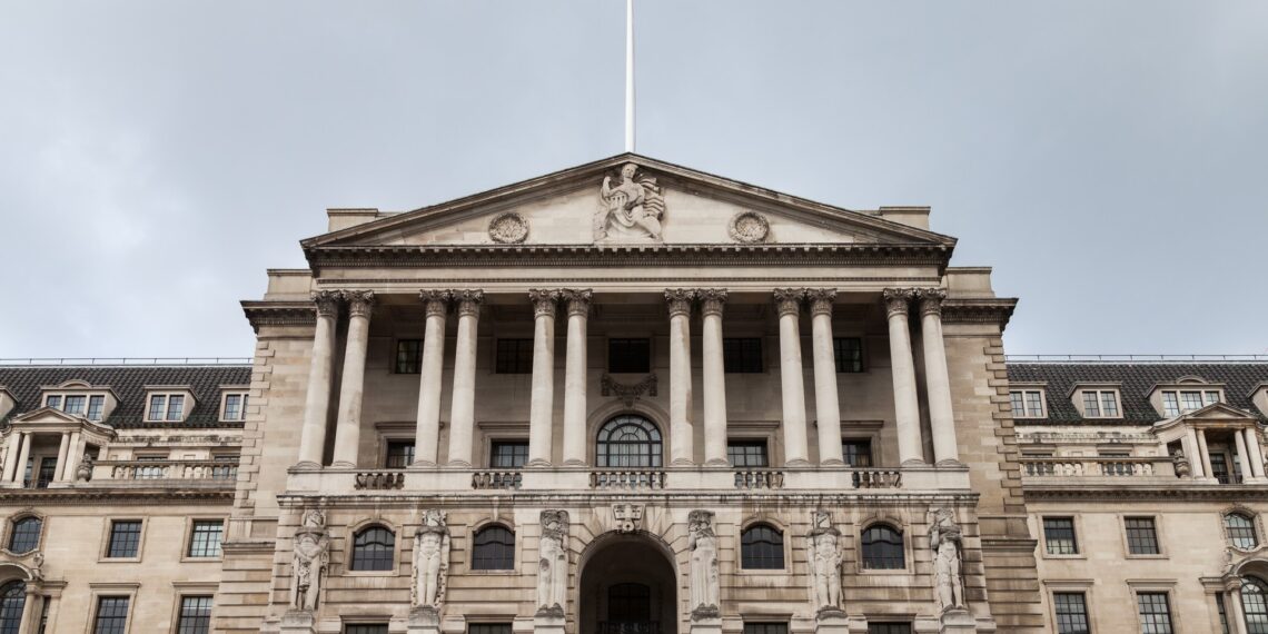 倫敦針線街英倫銀行(Bank of England)總部大樓外觀