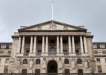倫敦針線街英倫銀行(Bank of England)總部大樓外觀