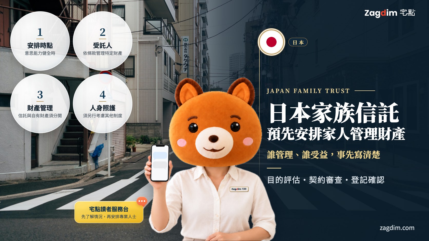 日本家族信託頭圖:誰管理、誰受益,事先寫清楚