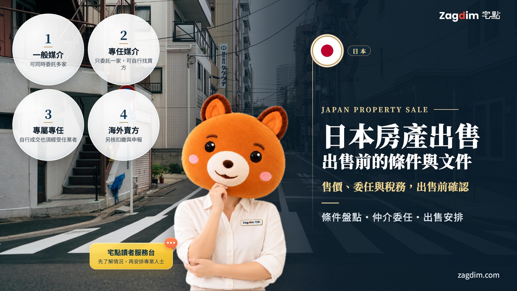 日本房產出售頭圖：售價、委任與稅務，出售前確認