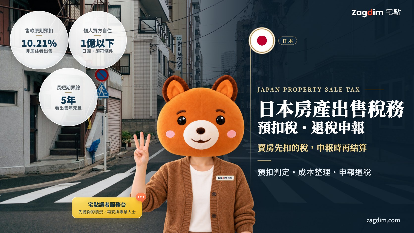 日本房產出售稅務頭圖：賣房先扣的稅，申報時再結算