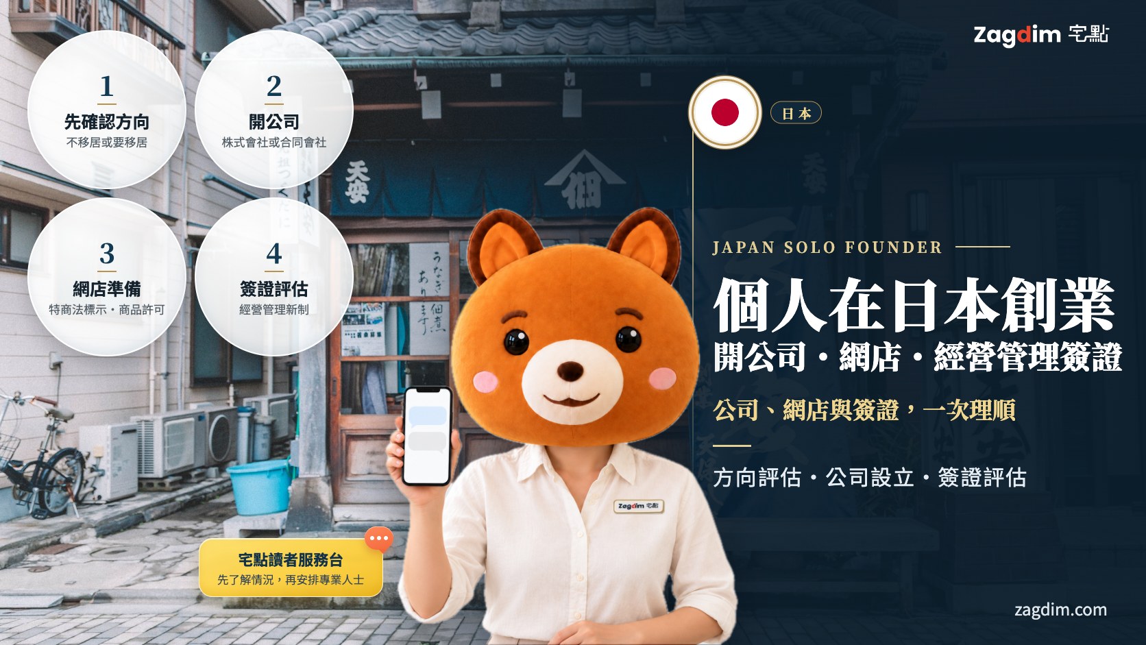 個人在日本創業頭圖：公司、網店與簽證，一次理順
