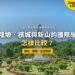 沙巴大學校園鐘樓與園景,配國際學校城市比較主題