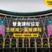 布城政府建築外牆與馬來西亞國旗,配雙重課稅協定主題