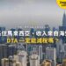 吉隆坡城市全景與雙子塔、吉隆坡塔，配長住者海外收入與 DTA 主題