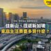 馬來西亞城市高樓與高速公路黃昏景色,配新山家庭生活費主題