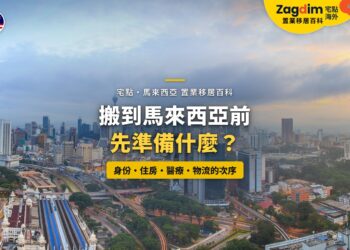 吉隆坡城市全景,配移居前準備清單主題