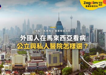 吉隆坡住宅區與高樓全景,配公立與私人醫院選擇主題