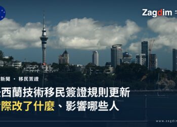 紐西蘭奧克蘭天際線,天空塔與海濱城市景觀