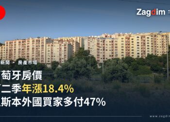 葡萄牙房價第二季年漲18.4%