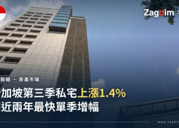 新加坡市區重建局(URA)總部大樓仰角實景,配文宅點新聞封面