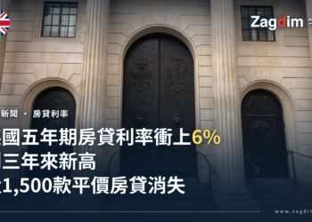 英倫銀行(Bank of England)倫敦總部大門實景,示意英國房貸利率政策背景